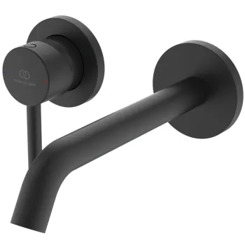 Baterie lavoar incastrata Ideal Standard Ceraline negru mat imagine