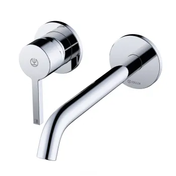 Baterie lavoar incastrata Kludi Nova Fonte crom lucios, pipa 220 mm imagine