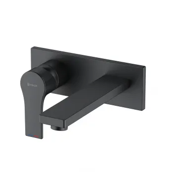 Baterie lavoar incastrata Kludi Zenta SL negru mat imagine