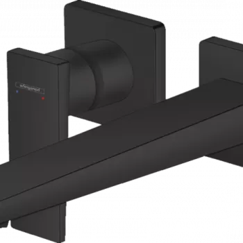 Baterie lavoar incastrata negru mat Hansgrohe Metropol imagine