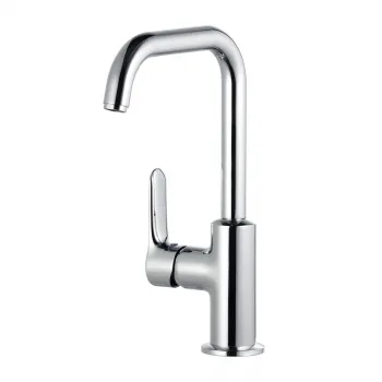 Baterie lavoar Kludi Objekta pipa pivotanta, crom lucios imagine