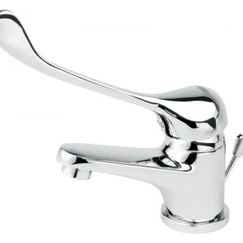 Baterie lavoar medicala, crom, monocomanda, Ferro Vasto Medico imagine