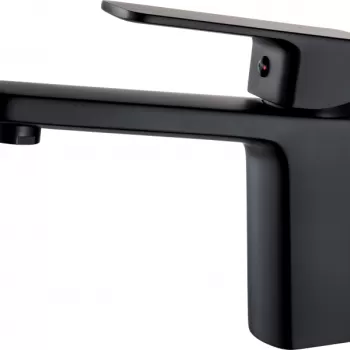 Baterie lavoar negru mat Deante Maro imagine