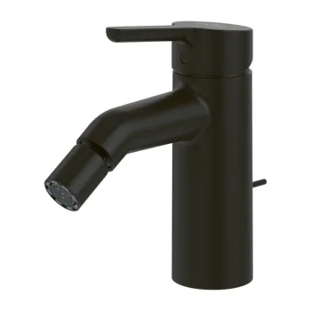 Baterie pentru bideu, ventil cu tija, negru mat,  VilleroyBoch Skyla imagine