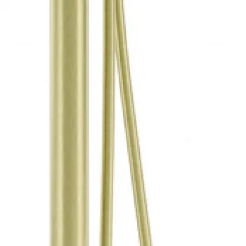 Baterie pentru cada freestanding, auriu periat, cu set de dus, Deante Silia imagine