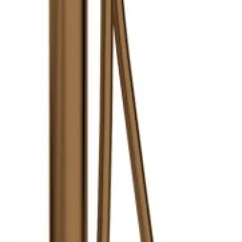 Baterie pentru cada freestanding, bronz periat, cu set de dus, Deante Silia imagine