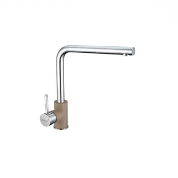 Baterie pentru chiuveta bucatarie bej mat Alveus Selma imagine