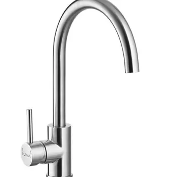 Baterie pentru chiuveta bucatarie crom lucios Alveus Elza imagine