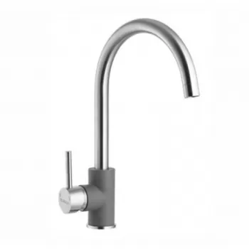 Baterie pentru chiuveta bucatarie gri Alveus Elza imagine