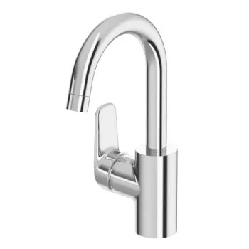 Baterie pentru lavoar, crom, pipa inalta, monocomanda, Ideal Standard Ceraflex imagine