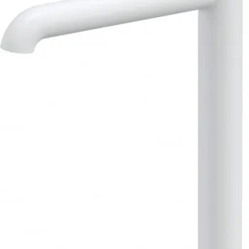 Baterie pentru lavoar, inalta, alb, Deante Silia imagine