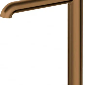 Baterie pentru lavoar, inalta, bronz, Deante Silia imagine