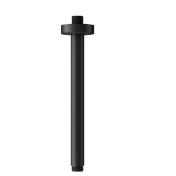 Brat dus pentru tavan culoare negru Deante 250 mm, Cascada imagine