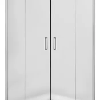 Cabina dus patrata 80x80 cm sticla brumata cu usi glisante Deante Funkia imagine