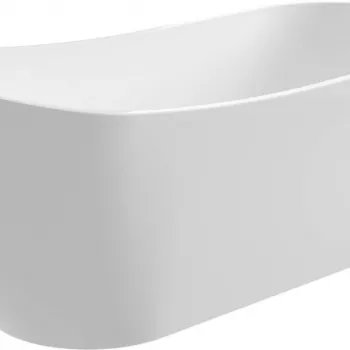 Cada baie freestanding, alba, 160x72 cm, asimetrica, Deante Arnika imagine