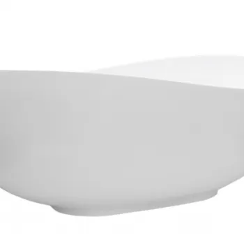 Cada baie freestanding Besco Siya, 172x100 cm, alb mat imagine