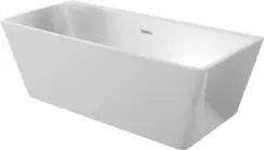 Cada baie freestanding dreptunghiulara lipita de perete 160x75 cm, Hiacynt, Deante imagine