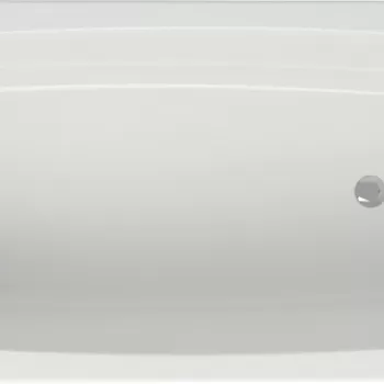 Cada baie incastrata Cersanit Virgo, 180 x 80 cm, dreptunghiulara, alb lucios imagine