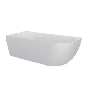 Cada freestanding cu montare pe colt 165 x 80 cm, dreapta, Balu Slim imagine