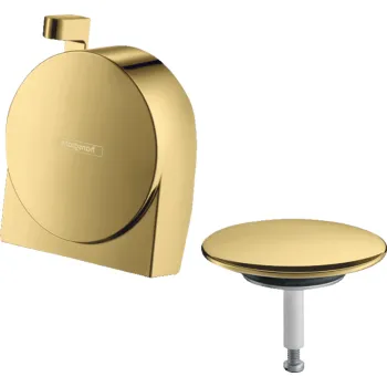 Capac ventil cada cu alimentare preaplin culoare auriu Hansgrohe Exafill S 58117990 imagine