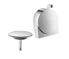 Capac ventil cada cu alimentare preaplin culoare crom Hansgrohe Exafill S 58117000 imagine