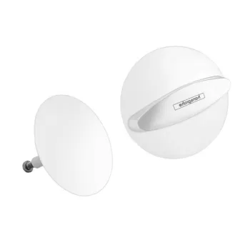Capac ventil cada si maner rotire preaplin Hansgrohe Flexaplus, alb mat imagine