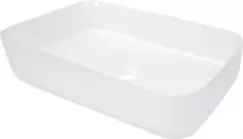 Chiuveta baie dreptunghiulara alba pe blat Deante, Hiacynt New imagine