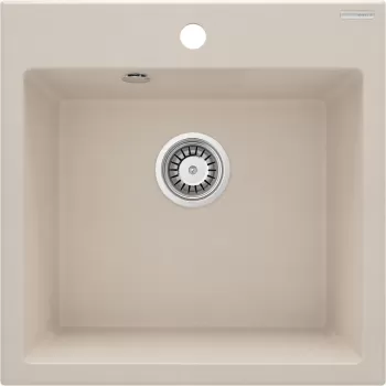 Chiuveta bucatarie compozit bej mat Deante Evora imagine