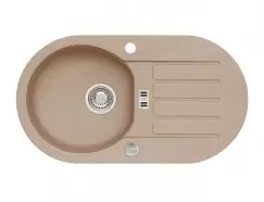 Chiuveta bucatarie compozit bej melange, Alveus Niagara 40 imagine