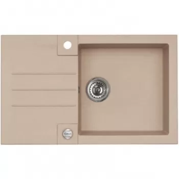 Chiuveta bucatarie compozit bej melange cu picurator Alveus rock 130 imagine