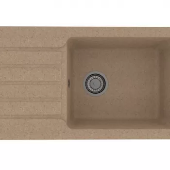 Chiuveta bucatarie compozit, bej, reversibila Alveus Niagara 90 imagine