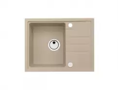 Chiuveta bucatarie compozit cu picurator bej melange, Alveus Intermezzo 30 imagine