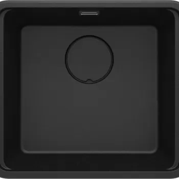 Chiuveta bucatarie compozit Deante Momi, grafit metalic imagine