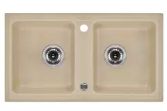 Chiuveta bucatarie compozit doua cuve sand Deante, Zorba imagine
