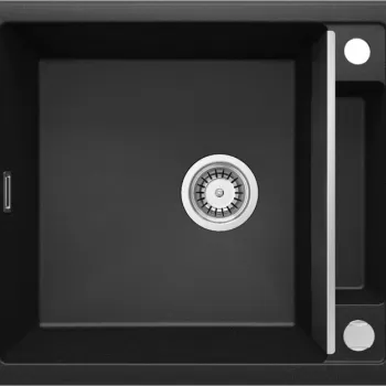 Chiuveta bucatarie compozit grafit metalic fara picurator Deante Magnetic imagine
