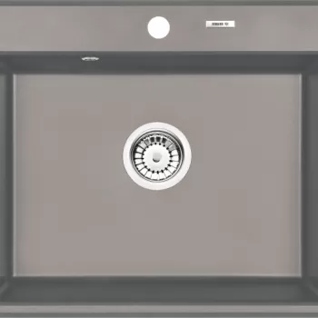 Chiuveta bucatarie compozit gri mat Deante Andante imagine