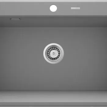 Chiuveta bucatarie compozit gri mat Deante Eridan imagine