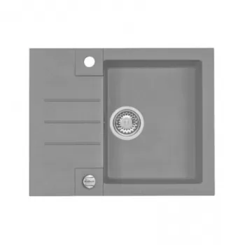 Chiuveta bucatarie compozit mica gri mat Alveus rock 30 imagine