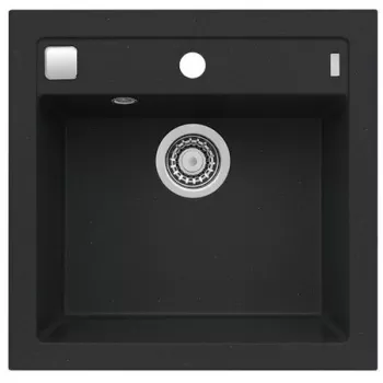 Chiuveta bucatarie compozit negru carbon Alveus Formic 20 imagine