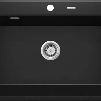 Chiuveta bucatarie compozit negru mat Deante Eridan imagine