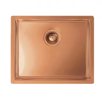 Chiuveta bucatarie cupru cuva mare Monarch Quadrix 50 imagine