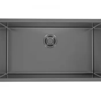 Chiuveta bucatarie cuva mare culoare antracit Alveus Monarch Quadrix 60 imagine