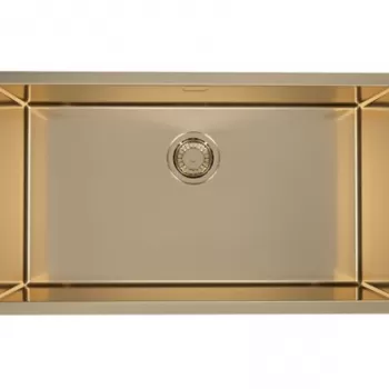 Chiuveta bucatarie cuva mare culoare bronz Alveus Monarch Quadrix 60 imagine