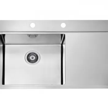 Chiuveta bucatarie cuva mare dreapta, Alveus Pure 50 imagine