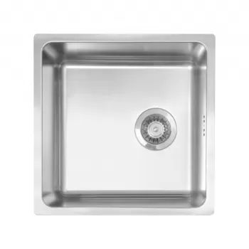 Chiuveta bucatarie inox cu montare sub blat 44x44 cm Deante Egeria imagine