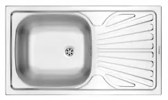 Chiuveta bucatarie inox cu picurator crom Deante, Techno 311 imagine