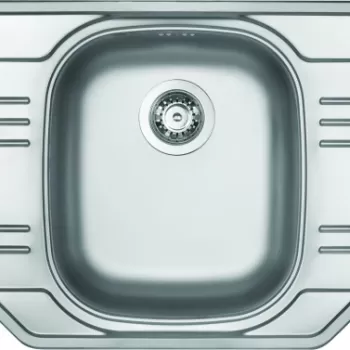 Chiuveta bucatarie inox cu picurator crom leinen Deante Xylo 613 imagine