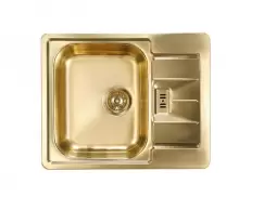 Chiuveta bucatarie inox culoare bronz, Alveus Monarch Line 60 imagine