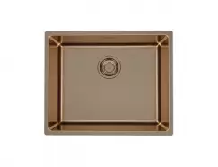 Chiuveta bucatarie inox culoare cupru, Alveus Monarch Kombino 50 imagine