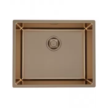 Chiuveta bucatarie inox culoare cupru, montare pe blat, Alveus Monarch Kombino 50 imagine